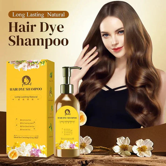 Natural Hair Dye Shampoo – Long-Lasting & Chemical-Free (Pack of 2, 100ML Each)
