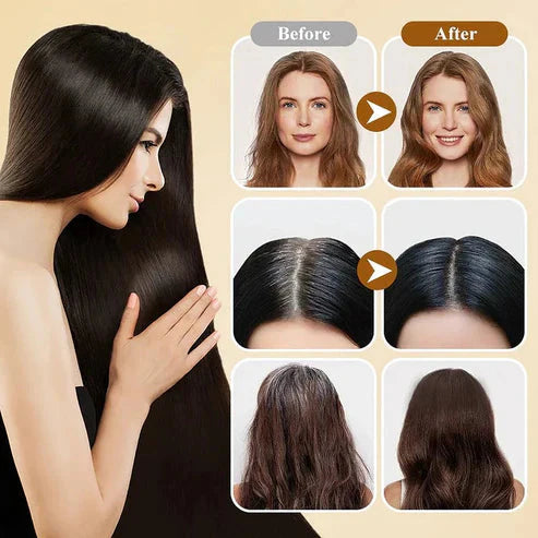 Natural Hair Dye Shampoo – Long-Lasting & Chemical-Free (Pack of 2, 100ML Each)