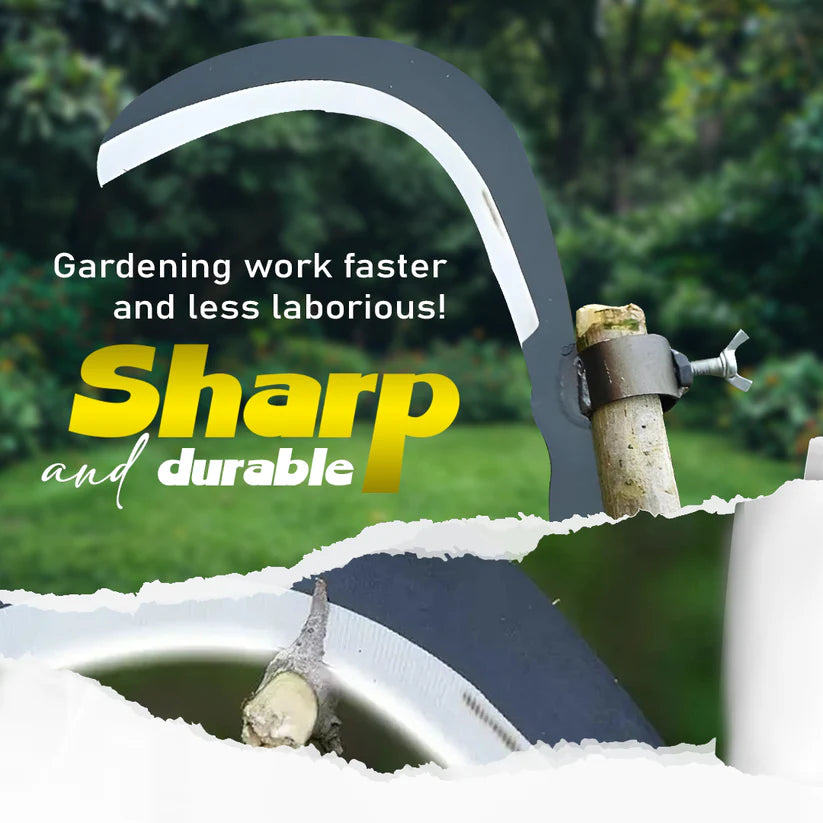 Multifunctional Adjustable Grass Sickle Cutter Head